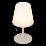 BEIGE OUTDOOR TABLE LAMP - 30 CM