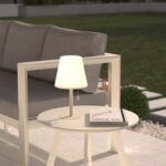 BEIGE OUTDOOR TABLE LAMP - 30 CM - Image 5