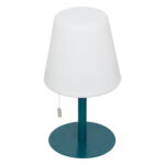 BLUE OUTDOOR TABLE LAMP - 30 CM