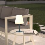 BLUE OUTDOOR TABLE LAMP - 30 CM - Image 4