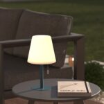 BLUE OUTDOOR TABLE LAMP - 30 CM - Image 5