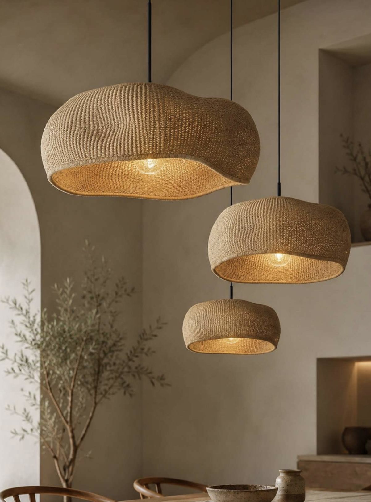 Capture d’écran 2026-07-01 à 13.10.01 BASKET PENDANT LIGHT - VARIOUS SIZES - Image 1