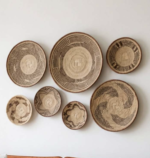 DECORATIVE PATTERNED WALL PLATTER - VARIOUS SIZES