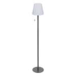 GRAY OUTDOOR FLOOR LAMP - 108 CM