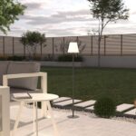 GRAY OUTDOOR FLOOR LAMP - 108 CM - Image 7