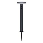 GRAY SOLAR BOLLARD LIGHT - 15,6 x  50 cm - Image 3