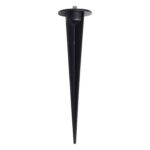 GRAY SOLAR BOLLARD LIGHT - 15,6 x  50 cm - Image 5