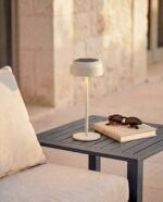 BEIGE SOLAR TABLE LAMP - 13 x  30 cm - Image 2